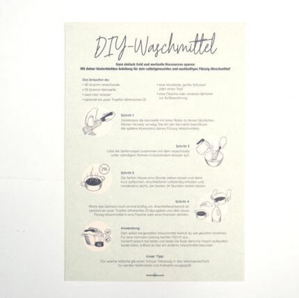 DIY-Waschanleitung