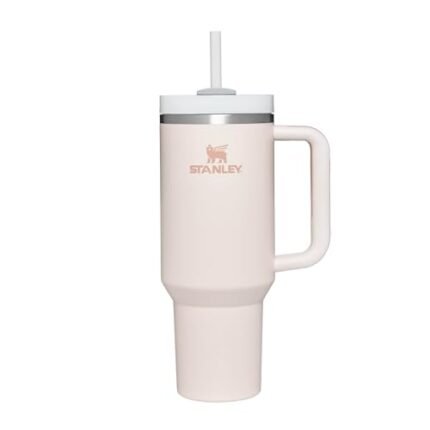 STANLEY Quencher H2.0 FlowState Trinkflasche mit Strohhalm 1.18 L - Thermobecher Kühlt 11 Stunden - 48 Stunden Eisgekühlt - Spülmaschinenfest - Thermosflasche BPA Frei - Kaffeebecher To Go