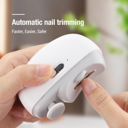 💥💥🎉 Ideal für jedes Alter 👧 3 in 1 Elektrische Nagelknipser und Polierer - ✨ Sicher und praktisch für alle!